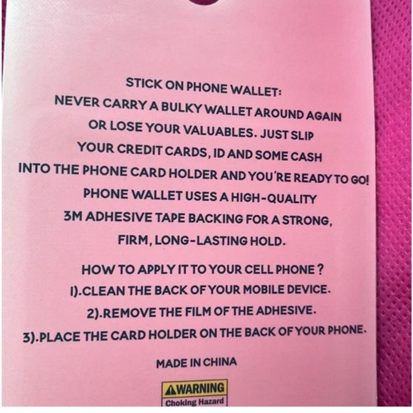 NEW Simply Southern Stick-On Phone Wallet – “Messy Bun Life” Design - Picture 5 of 7